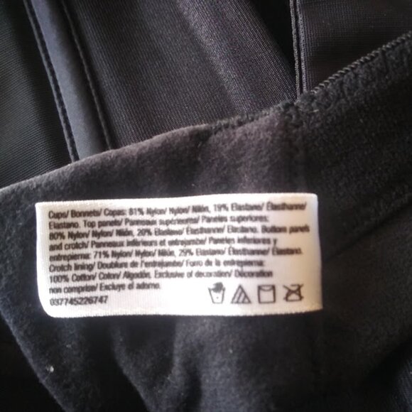 Maidenform women's size 34B black shapewear - Picture 11 of 13